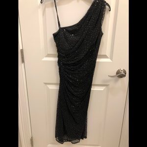 Tadashi Shoji sequined dress.